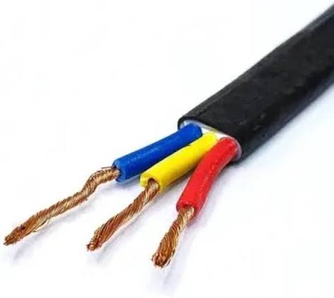 3 कोर फ्लॅट सबमर्सिबल केबल ( solar) 